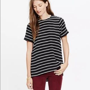 Madewell Silk Tailored Tee